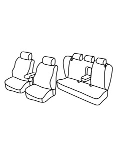 FOD.SUPERIOR BEIGE SU ORD. VW PASSAT 4P 96 in poi 05