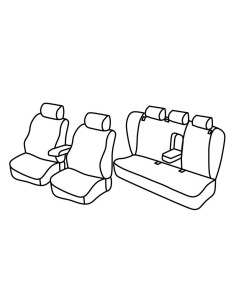 FOD.SUPERIOR BEIGE SU ORD. VW PASSAT 4P 96 in poi 05