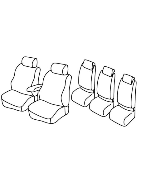 FOD.SUPERIOR BEIGE SU ORD. VW TOURAN 03 in poi 15