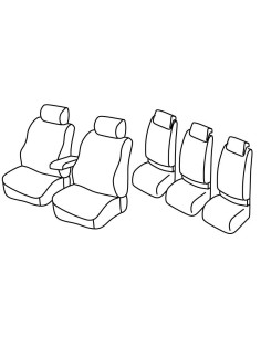 FOD.SUPERIOR GRIG/NER SU ORD. VW TOURAN 03 in poi 15