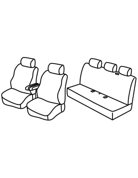 FOD.SUPERIOR GRIG/NER SU ORD. VW TRANSPORTER T5 03