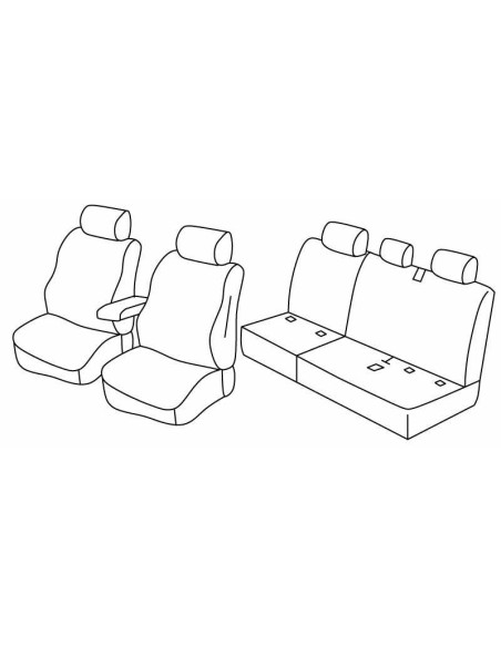 FOD.SUPERIOR NOCCIOLA SU ORD. VOLKSWAGEN CADDY LIF