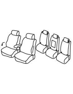 FOD.SUPERIOR BEIGE SU ORD. VOLKSWAGEN TOURAN 15 in poi