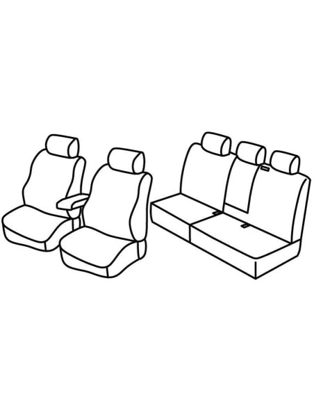 FOD.SUPERIOR NER/GRIG SU ORD. VW GOLF PLUS 05 in poi 14