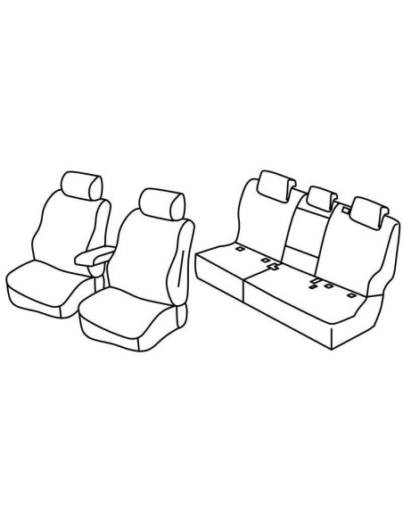FOD.SUPERIOR GRIG/NER SU ORD. VW TOUAREG 18 in poi