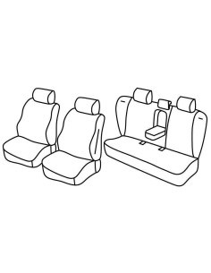 FOD.SUPERIOR NER/GRIG SU ORD. VOLVO S60 10 in poi