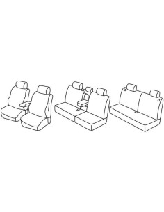 FOD.SUPERIOR NER/ROSS SU ORD. FIAT FREEMONT 11 in poi