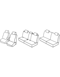 FOD.SUPERIOR GRIG/NER SU ORD. HYUNDAI SANTA FE 06 in poi