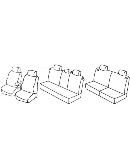 FOD.SUPERIOR GRIG/NER SU ORD. OPEL ZAFIRA/ONE 05 in poi 1