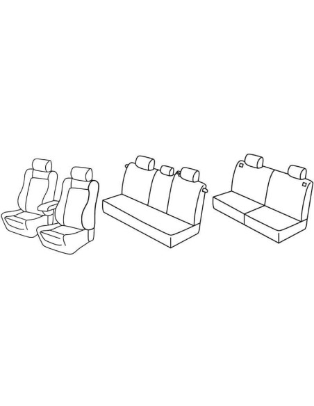 FOD.SUPERIOR GRIG/NER SU ORD. OPEL ZAFIRA/ONE 05 in poi 1