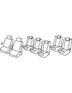 FOD.SUPERIOR NER/GRIG SU ORD. VW SHARAN 10 in poi