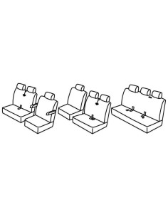 FOD.SUPERIOR GRIG/NER SU ORD. VW TRANSPORTER T5 03