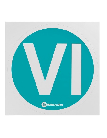 PANNELLO EURO 6 ADESIVO PZ.12 DIAM. 220MM