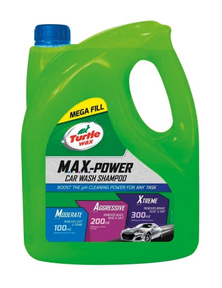 MAX POWER CAR WASH SHAMPOO SUPER PULENTE 4L- 53287