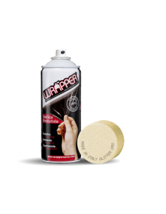 WRAPPER GLITTER ORO PELLICOLA SPRAY REMOVIBILE 400