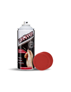 WRAPPER ROSSO FUOCO PELLICOLA SPRAY REMOVIBILE 400