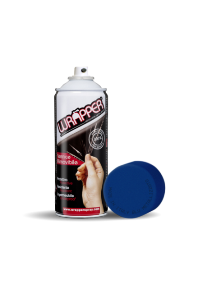 WRAPPER BLU MET PELLICOLA SPR AY REMOVIBILE 400 ML