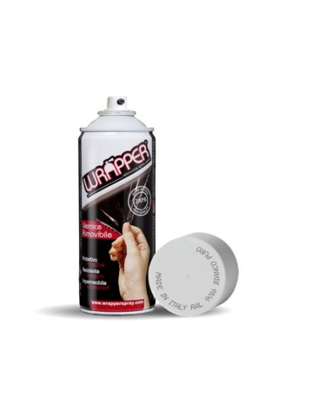 WRAPPER BIANCO OPACO PELICOLA SPRAY REMOVIBILE 400