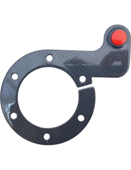 PULSANTE CARBON FIBER