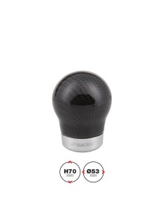 POMELLO GTK SFERICO IN CARBONIO/ GTK ROUND CARBON