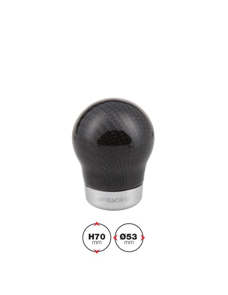 POMELLO GTK SFERICO IN CARBONIO/ GTK ROUND CARBON