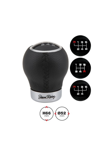 POMELLO REV PELLE NERA FORATA/ REV BLACK DRILLED L