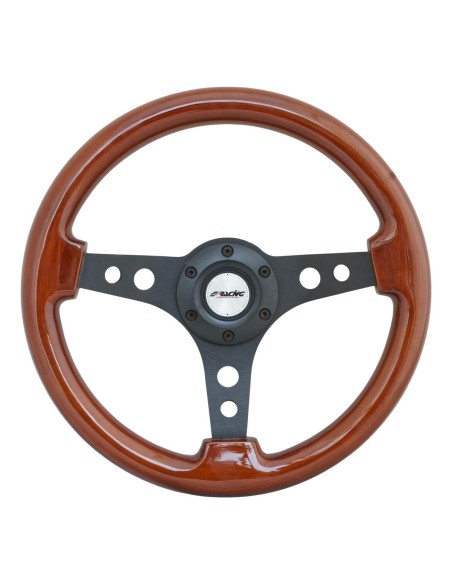 VOLANTE SPORTIVO VERO LEGNO D.330MM / REAL WOOD