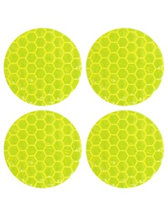 YELLOW ROUND STICKERS
