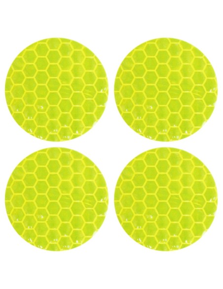 YELLOW ROUND STICKERS