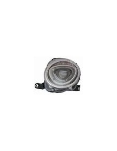 FARO PROIETTORE ANTERIORE DX SUPERIORE H7 C/MOTOR EL FIAT 500 07/15 in poi