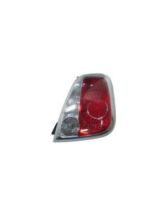 FANALE POSTERIORE S/P.DX BIANCO-ROSSO FIAT 500 07/07 in poi CABRIO
