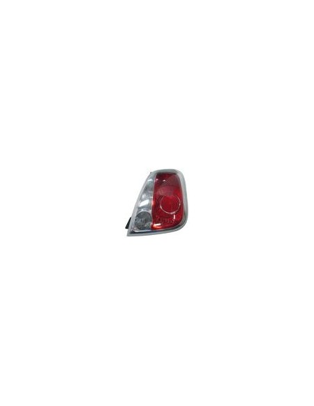 FANALE POSTERIORE S/P.SX BIANCO-ROSSO FIAT 500 07/07 in poi CABRIO