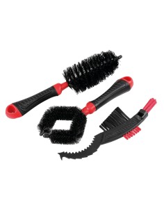 KIT 3 SPAZZOLE PULIZIA MOTO*ELIM*