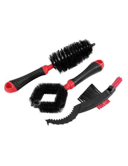 KIT 3 SPAZZOLE PULIZIA MOTO*ELIM*