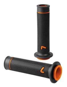 CP.MANOPOLE SPORT-GRIP NERE CON LOGO ARANCIONE
