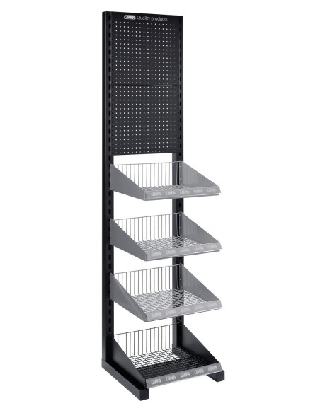 DISPLAY IBRIDO 4 CESTE + PARETE FORATA 500 500 200