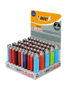 BIC J26 PZ.50 MAXI ACCENDINI TRADIZIONALI VASSOIO