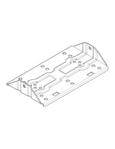 RICAMBI - PIASTRA GRIGIA PER PORTABICI N50110 E N5