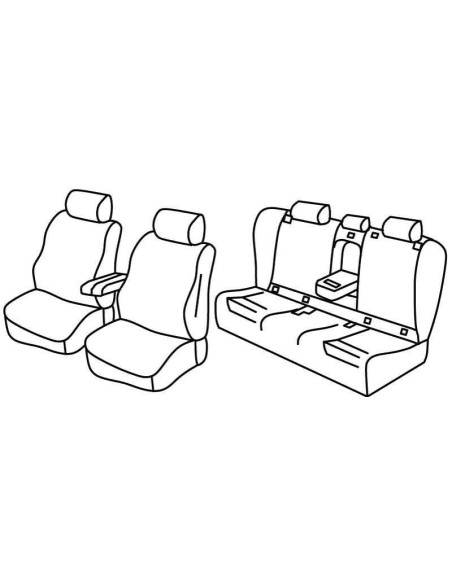 FOD.SUPERIOR BEIGE SU ORD. BMW SERIE 5 TOURING 17 in poi