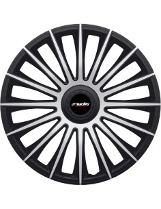 KIT 4 COPRICERCHI MOD. AUSTIN SILVER BLACK