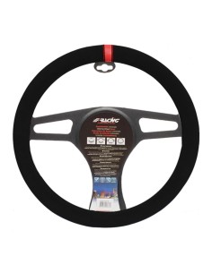 COPRIVOLANTE CARRERA LOOK NERO INSERTO ROSSO/