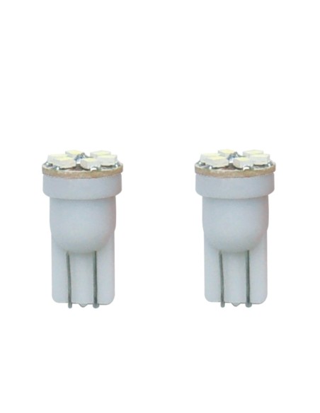 KIT 2 LAMPADINE A 6 MICROLED /KIT 2 PCS 6 HIGH BRI