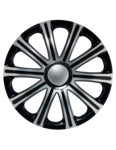 KIT 4 COPRICERCHI MODENA BLACK SILVER