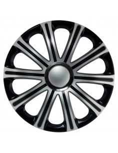 KIT 4 COPRICERCHI MODENA BLACK SILVER