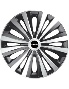 KIT 4 COPRICERCHI MOD. MULTI SILVER BLACK