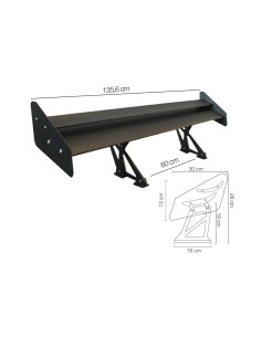 ALETTONE DA TETTO ALA DOPPIA SELENE