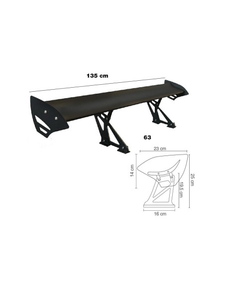 ALETTONE DA BAULE ALA DOPPIA TOE