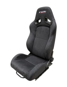 CHARLES SEDILE SPORTIVO IN VELLUTO NERO / NERO/BLA