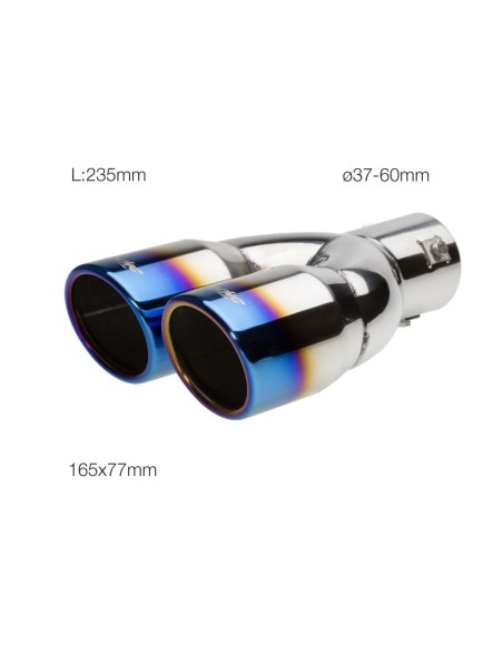 TERMINALINO DOPPIO ROTONDO-INCLINATO / DOUBLE ROUN