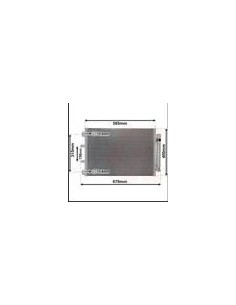 CONDENSATORE FORD FOCUS III 1.0 ECOBOOST
